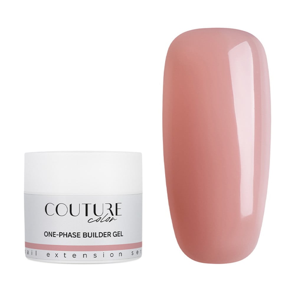 Гель однофазний Couture Color 1-phase Builder Gel 11 Rose Blush рожевий румянець 15 мл