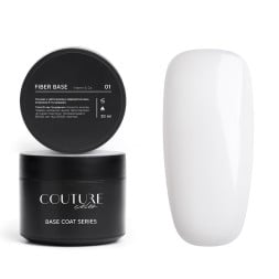 База для гель-лаку Couture Color Fiber Base FB 01 Clear Milk прозоро-молочний 30 мл База для гель-лаку Couture Color Fiber Base FB 01 Clear Milk прозоро-молочний 30 мл