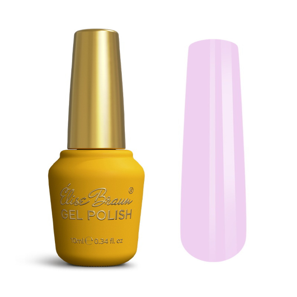 База камуфлююча для гель-лаку Elise Braun Cover Base Coat 36. рожевий бузок. 10 мл