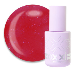 База камуфлююча Oxxi Professional Lurex Base 002. червона ягода. світловідбиваюча. 10 мл