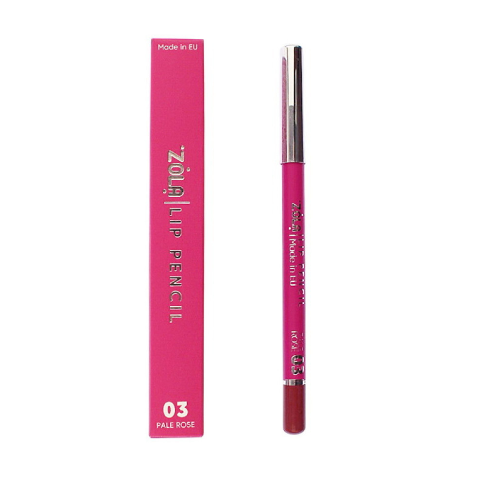 Карандаш для губ ZOLA Lip Pencil 03 Pale Rose