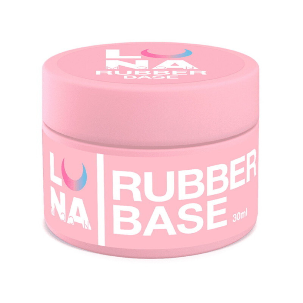 База каучуковая для гель-лака Luna Rubber Base. 30 мл