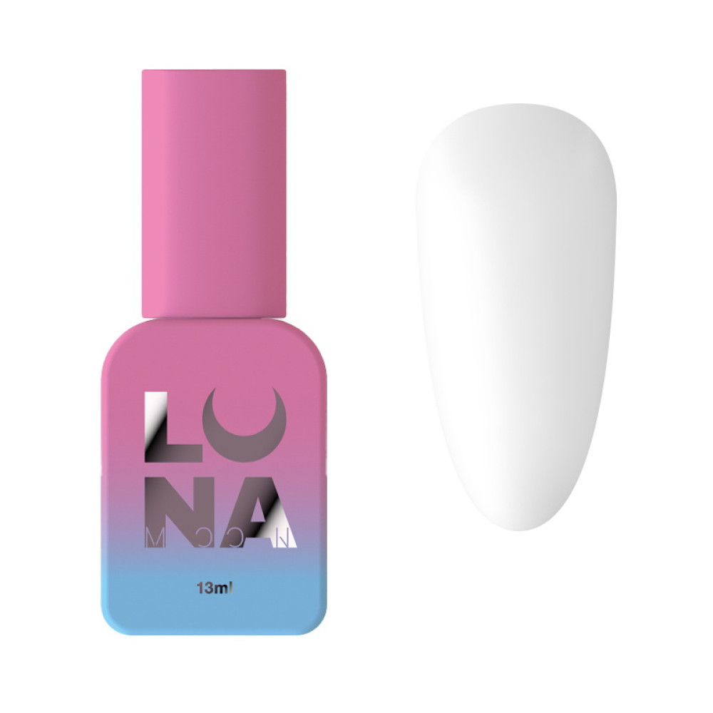 Рідкий гель Luna Light Acrygel 02 для нарощування білий 13 мл
