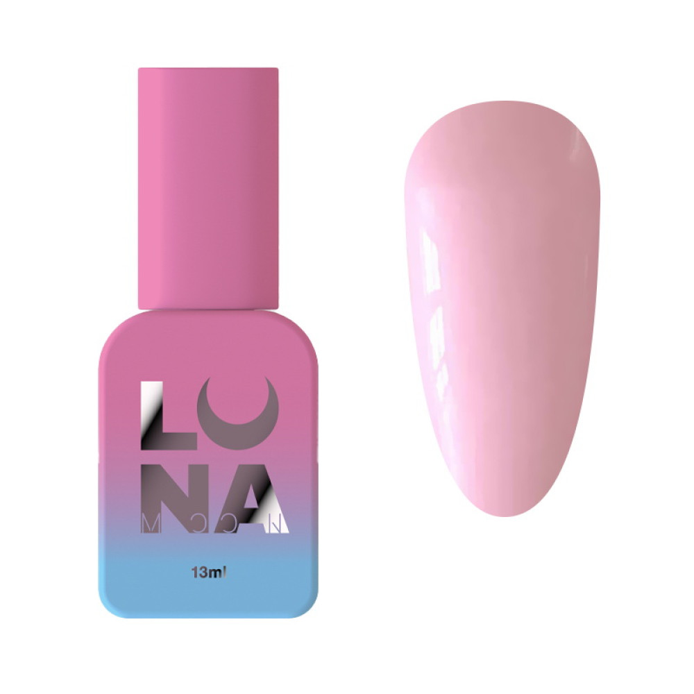 Рідкий гель Luna Light Acrygel 16 для нарощування вершково-рожевий 13 мл