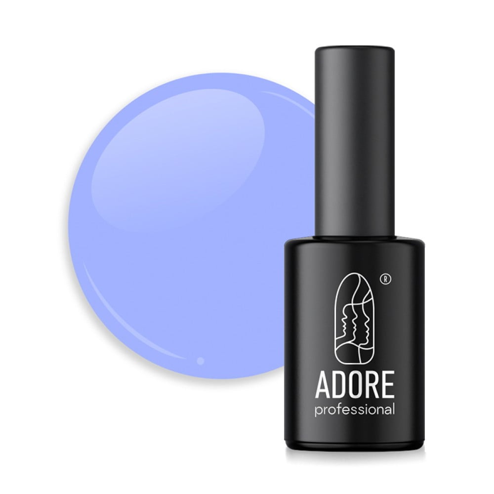 Гель-лак Adore Professional 482 Glycine розбілений фіолетовий 8 мл