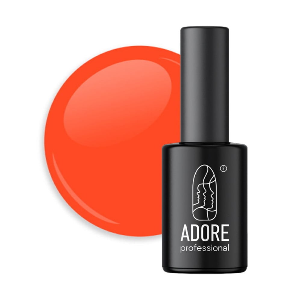 Гель-лак Adore Professional 489 Carmine світлий карміновий 8 мл