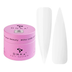 Гель для нарощування та моделювання DNKa Jelly Gel 0001 Clear. прозорий. 15 мл