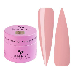 Гель для нарощування та моделювання DNKa Jelly Gel 0006 Idol. холодний ніжно-коричневий. 15 мл