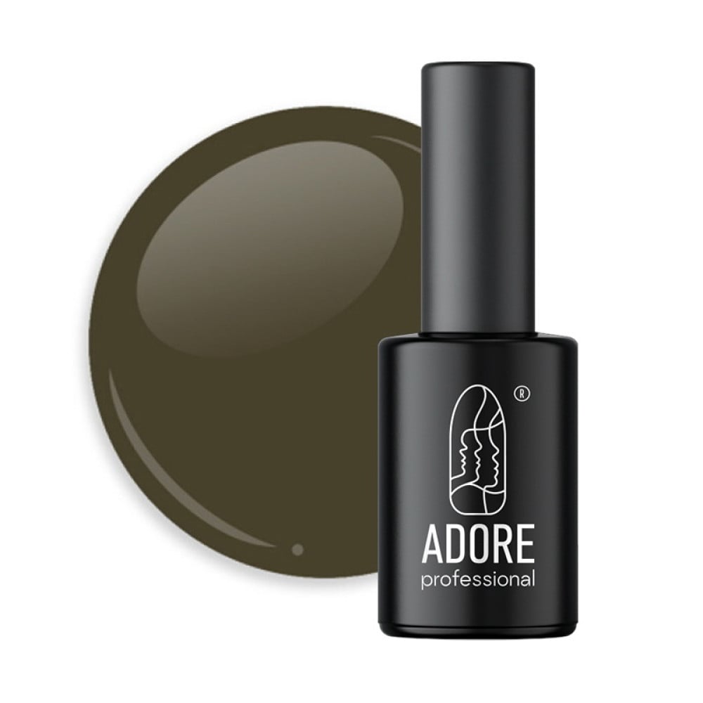 Гель-лак Adore Professional 508 Artichoke темний сіро-оливковий 8 мл