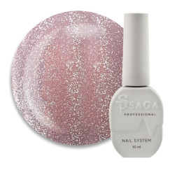 Гель-лак Saga Professional Glow Cat 03 брют роуз. 9 мл