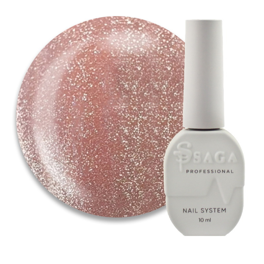 Гель-лак Saga Professional Glow Cat 04 розово-карамельный 9 мл