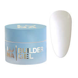 Рідкий гель Luna Light Acrygel 03 для нарощування молочний 30 мл
