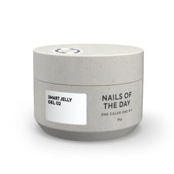 Гель-желе строительный Nails Of The Day Smart Jelly Gel 02 белый 15 мл Гель-желе строительный Nails Of The Day Smart Jelly Gel 02 белый 15 мл