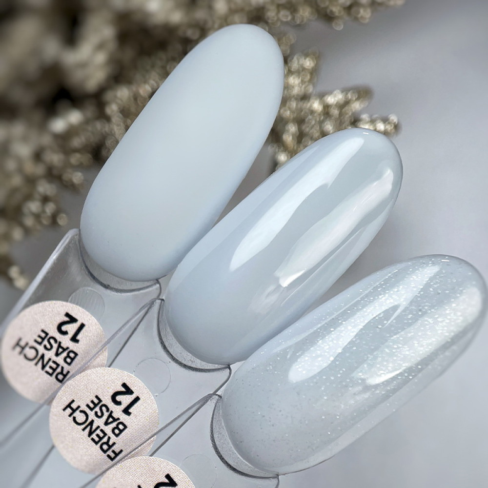 База камуфлирующая Saga Professional French Base 12 голубой. 9 мл
