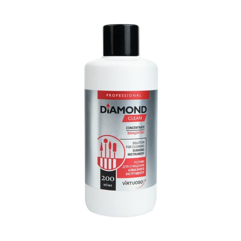 Рідкий концентрат для чищення алмазного інструменту Virtuoso Diamond Clean. 200 мл