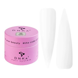 Гель для нарощування та моделювання DNKa Jelly Gel 0007 White білий 15 мл