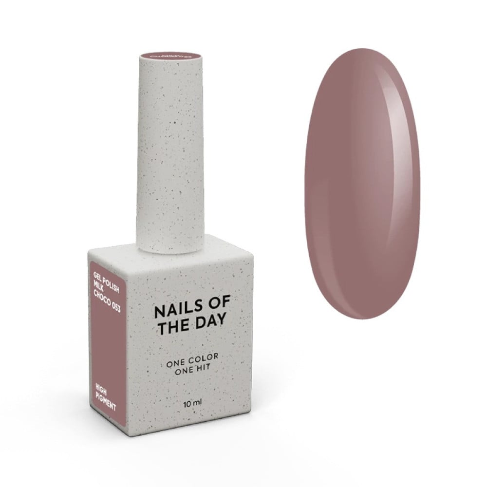 Гель-лак Nails Of The Day Lets Special Willy Wonka Milk Choco 053 теплий шоколад 10 мл