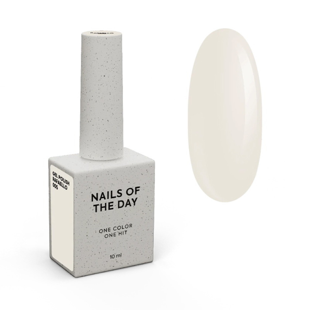 Гель-лак Nails Of The Day Lets Special Willy Wonka Rafaello молочно-кремовий 10 мл