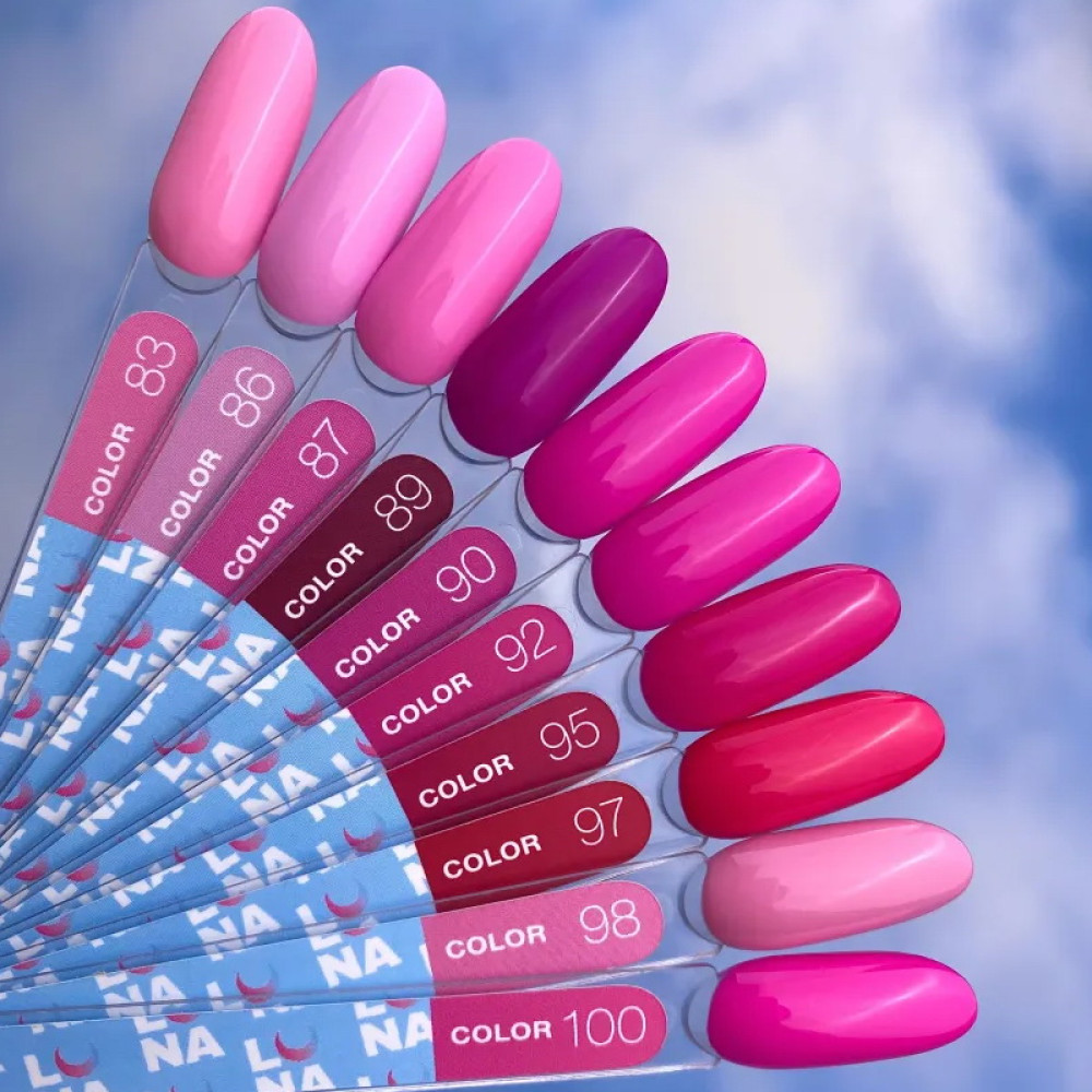 Гель-лак Luna Color Gel 100 яскраво-рожевий 13 мл