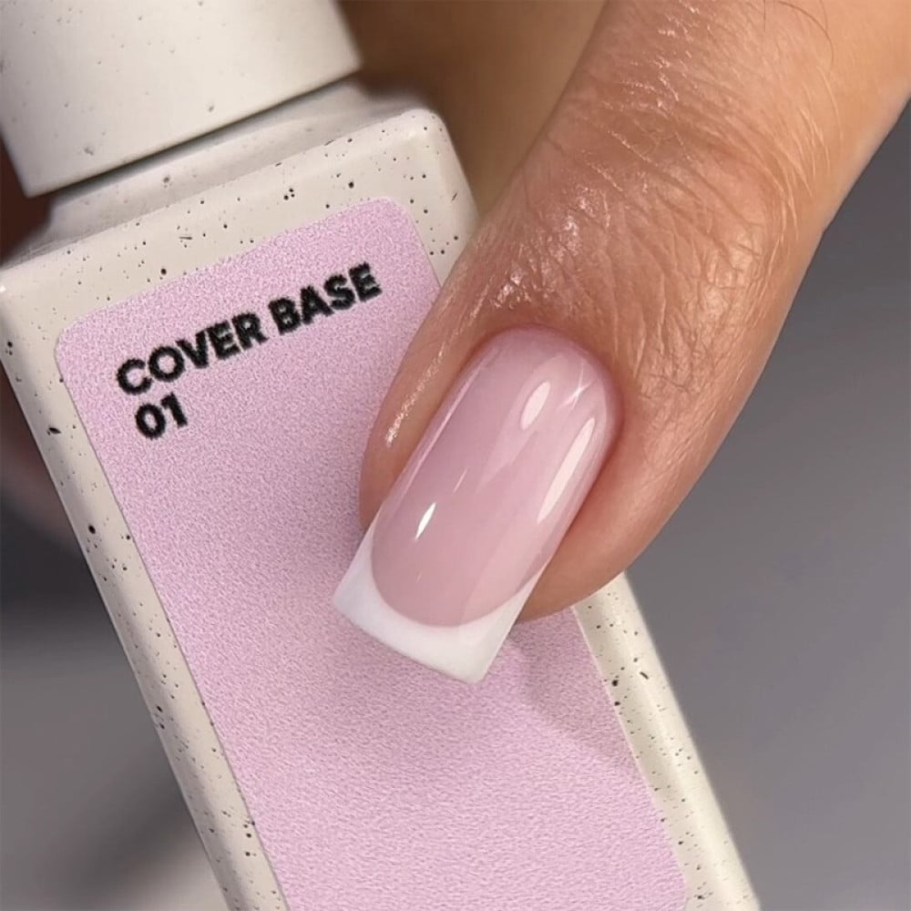 База камуфлююча Nails Of The Day Cover Base New Formula 01 ніжно-рожевий 10 мл База камуфлююча Nails Of The Day Cover Base New Formula 01 ніжно-рожевий 10 мл