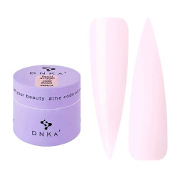 Рідкий гель DNKa Liquid Acrygel 0026 Vanilla для зміцнення нігтів рожева ваніль 15 мл