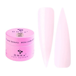 Рідкий гель DNKa Liquid Acrygel 0026 Vanilla для зміцнення нігтів рожева ваніль 15 мл