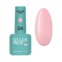 База для педикюра Siller Professional Pedicure Base 04 приглушенный розовый 8 мл