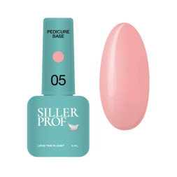 База для педикюра Siller Professional Pedicure Base 05 бежево-розовый 8 мл