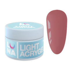 Рідкий гель Luna Light Acrygel 32 для нарощування теплий бежевий 30 мл