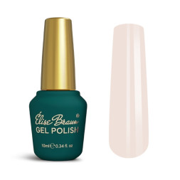 Топ для гель-лаку без липкого шару Elise Braun Milky Peach Top молочно-персиковий 10 мл