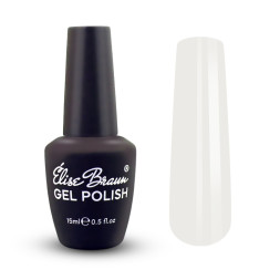 Топ для гель-лаку без липкого шару Elise Braun Milky Top молочний 15 мл