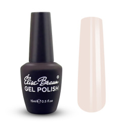 Топ для гель-лаку без липкого шару Elise Braun Milky Peach Top молочно-персиковий 15 мл
