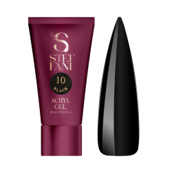 Акрил-гель Steffani Acryl Gel 10 чорний 30 мл