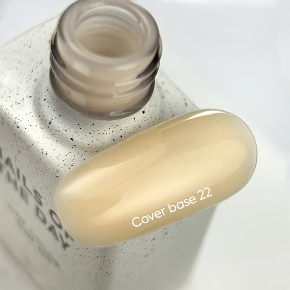 База камуфлююча Nails Of The Day Cover Base New Formula 22 ніжно-персиковий 10  мл