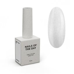 Топ для гель-лака без липкого слоя Nails Of The Day Party Top 02 прозрачный с мелким шиммером 10 мл