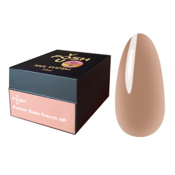 База камуфлююча каучукова для гель-лаку You POSH French Rubber Base 04P персиково-бежевий 30 мл