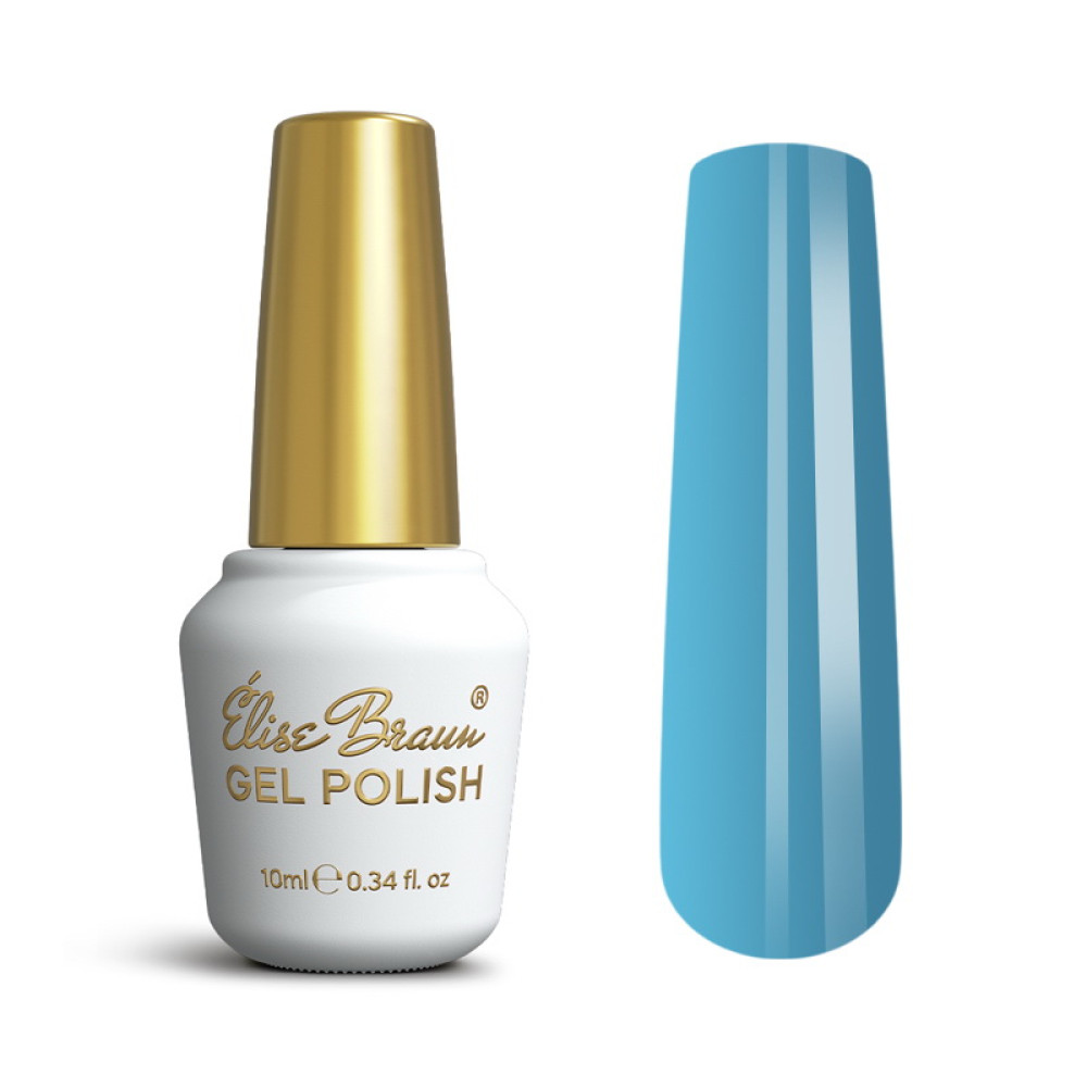 Гель-лак Elise Braun Color Glass 006 вітражний тіффані 10 мл