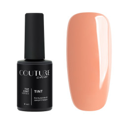 Топ для гель-лаку без липкого шару Couture Color Tint Top Coat 02 рожево-нюдовий 9 мл