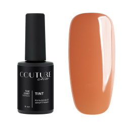 Топ для гель-лаку без липкого шару Couture Color Tint Top Coat 04 нюдово-бежевий 9 мл