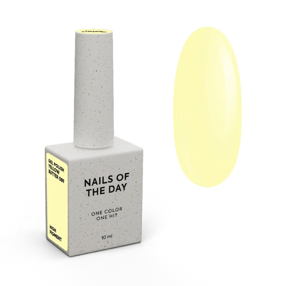 Гель-лак Nails Of The Day Lets Special Yellow Butter пастельно-жовтий 089 10 мл