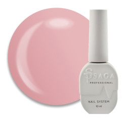 Топ для гель-лаку без липкого шару Saga Professional Top Color 02 пастельний рожевий 9 мл