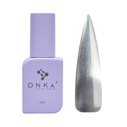 Гель-лак DNKa Polish Gel Bohemian Cats Eye 0149 сіро-блакитний з шимером 12 мл