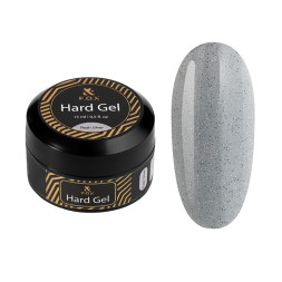 Гель F.O.X будівельний рідкий Hard Gel Flash Silver сріблястий з блискітками 15 мл