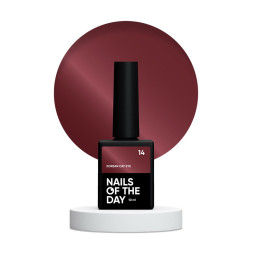 Гель-лак Nails Of The Day Korean Cat Eye 14 красный 10 мл