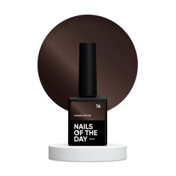 Гель-лак Nails Of The Day Korean Cat Eye 16 коричневый 10 мл