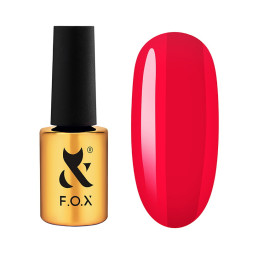 Гель-лак F.O.X Lipstick Collection 001 Coral Magic ніжний кораловий з помаранчевим підтоном 7 мл
