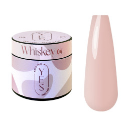 Гель для нарощування YES Strong Gel 04 Whiskey рожево-нюдовий 15 мл