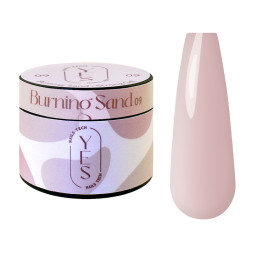 Гель для нарощування YES Strong Gel 09 Burning Sand рожево-бежевий нюд 30 мл
