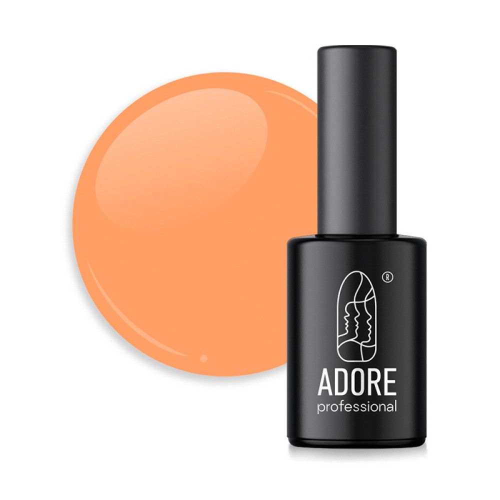 Гель-лак Adore Professional 253 Apricot ярко-персиковый неоновый 8 мл