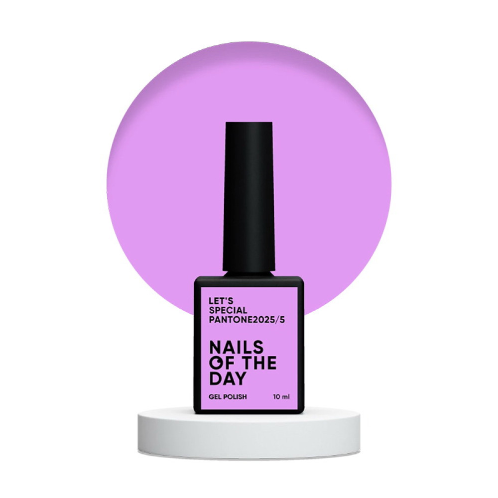 Гель-лак Nails Of The Day Lets Special Pantone2025/5 лавандово-рожевий 10 мл